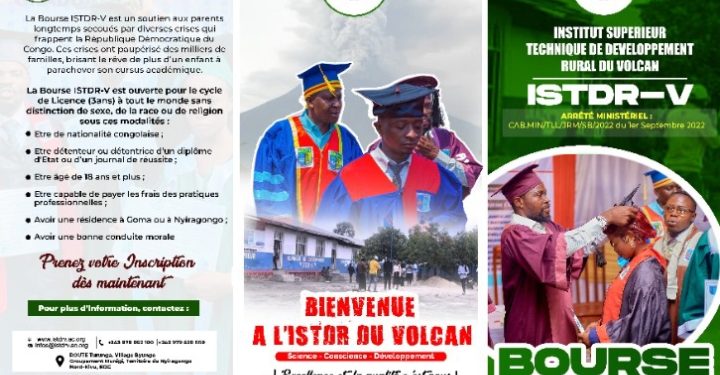 Nord-Kivu : L’ISTDR du Volcan, un pôle d’excellence recommandé aux nouveaux diplômés par le Professeur Valentin Manzubaze