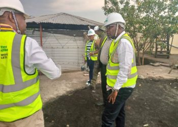 Goma : Visite guidée du Maire Julien Katembo Ndalieni aux ouvrages de la société Yme Jibu, et félicitations à son Directeur général