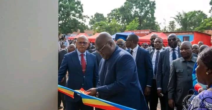 RDC:Felix Tshisekedi a inauguré le nouveau campus Universitaire de l&rsquo;Université officielle de Mbunji-Mayi