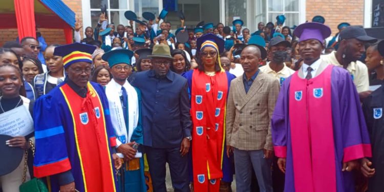 Goma: le Maire de la ville clôture l&rsquo;année académique 2024-2025 à l&rsquo;ISIG Goma au nom du gouverneur de province