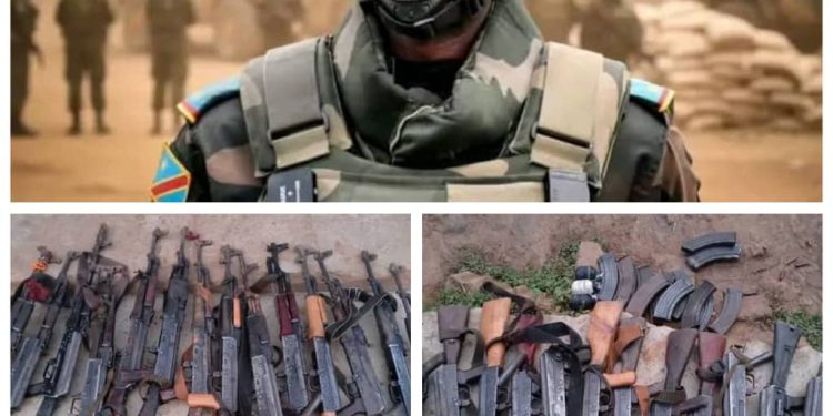 Ituri : Découverte d’une cache d’armes par les FARDC à Mabanga