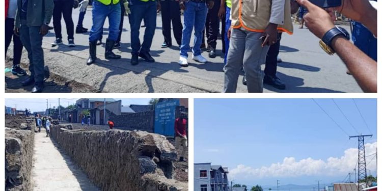 Goma : Les autorités provinciales et la société NET SARL accélèrent la modernisation des infrastructures urbaines