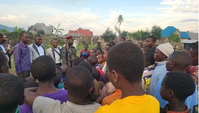 Rutshuru : L&rsquo;Administrateur Prince Mpabuka à la rencontre de la jeunesse de Bishusha