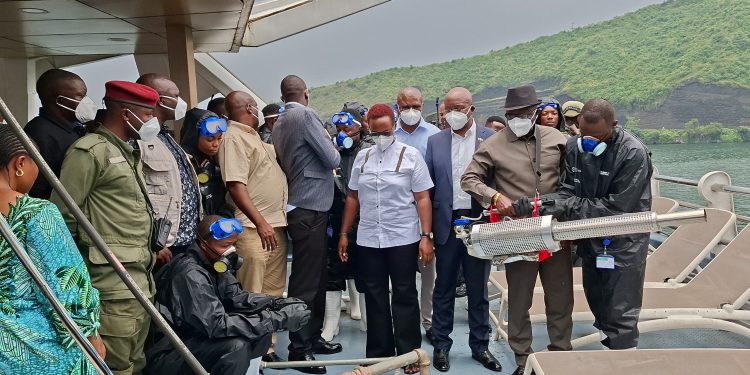 Goma : Lancement officiel des services d&rsquo;hygiène au port SNCC pour sécuriser les voyages lacustres