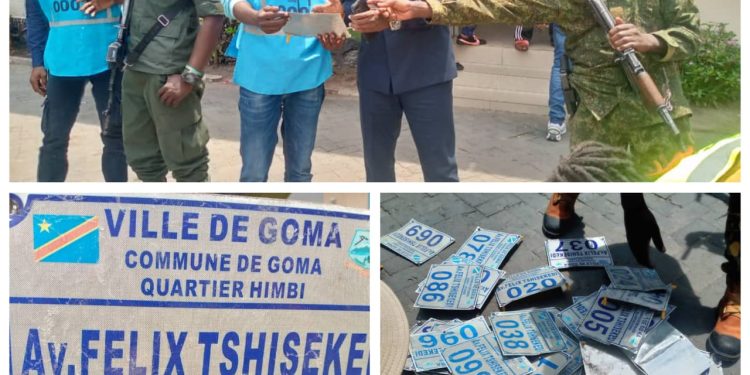 Nord-Kivu: Les motards réclament la debaptisation de l&rsquo;avenue Félix Tshisekedi au quartier Himbi à cause de crimes commis