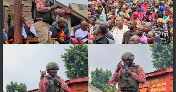 ‎Rutshuru : L&rsquo;Administrateur Euphrem Kabasha prône l’unité et la fin du tribalisme à Bambo