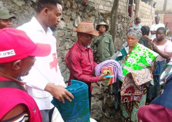 Goma: La croix rouge de la RDC assiste 10 familles victimes d&rsquo;incendie au quartier Katoyi/Karisimbi