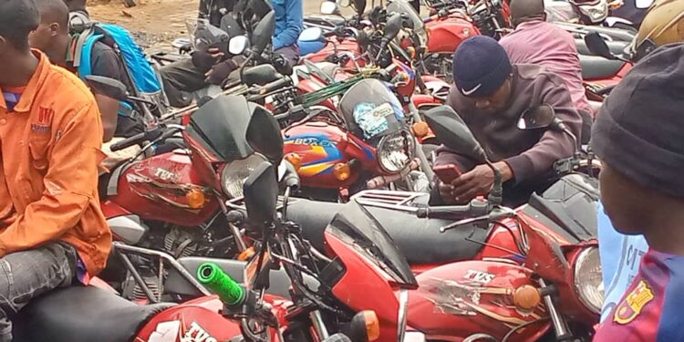 Goma: Port exigé de gilet numéroté et identifié par tout taximan moto en ville de Goma