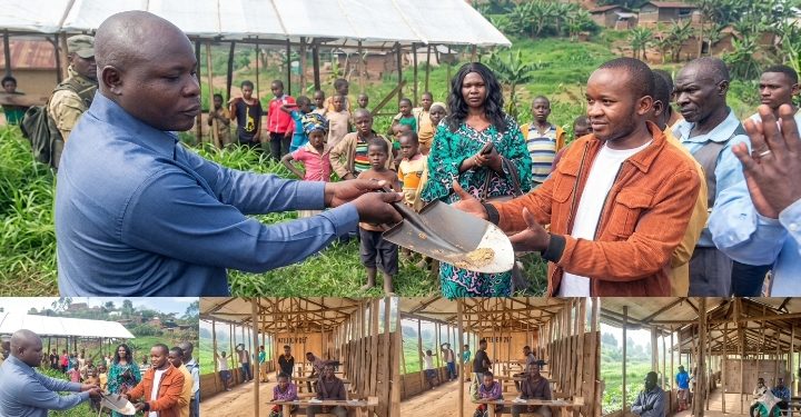 ‎‎Rutshuru : L’Administrateur Euphrem Kabasha concrétise la promesse du Gouverneur pour l&rsquo;école Munguli 2 de Nyanzale