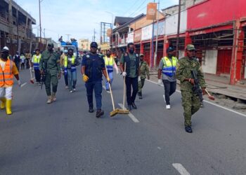 Salongo à Goma : Une forte mobilisation citoyenne en appui à l’autorité urbaine pour le maintien de la salubrité de la ville