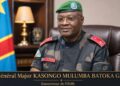 Ituri: Le Général-Major Kasongo Mulumba Batoka nommé nouveau gouverneur militaire