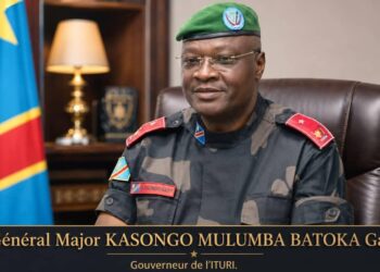 Ituri: Le Général-Major Kasongo Mulumba Batoka nommé nouveau gouverneur militaire