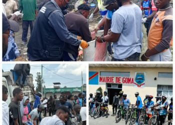 Salongo à Goma: Le coup de pouce des cyclistes vélocipèdes salué par l’autorité urbaine