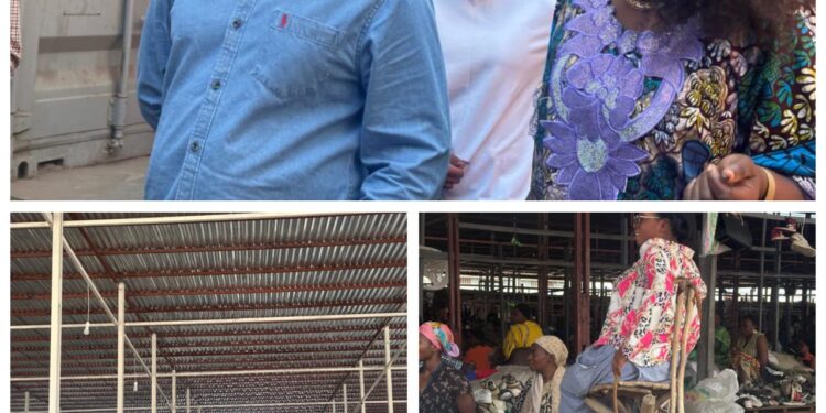Goma: visite éphémère du maire au marché de souliers usagers, prospérité pour s’imprégner de sa modernité