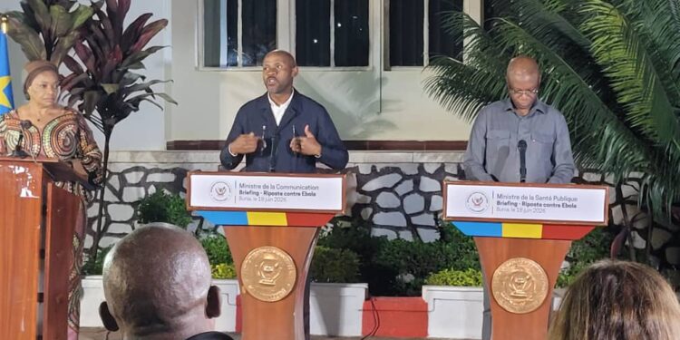 Riposte contre Ebola en Ituri : Pas de confinement à Bunia , selon le ministre de la Santé
