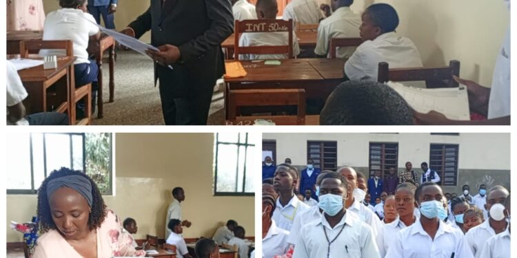 Nord-Kivu : Le Vice-gouverneur Amani Shadrack lance officiellement l&rsquo;Examen d&rsquo;État 2026 à Sake