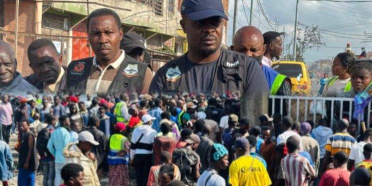Salongo à Goma: Désiré Ngabo Kisuba sensibilise la population de Kyeshero à l’importance de la salubrité