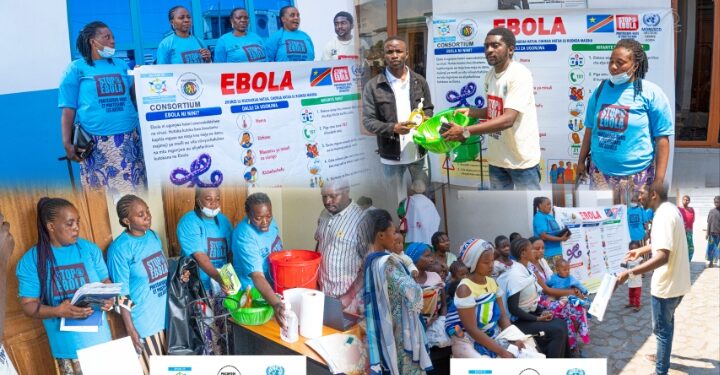 Chefferie de Bukumu : La MONUSCO appuie la lutte contre Ebola par la remise de kits de prévention