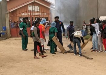 Ituri : Des prestataires de la riposte contre Ebola manifestent à Bunia pour réclamer leurs arriérés de rémunération