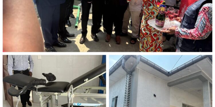 Goma: Les maternités Rapha et Bujovu construites par la Caritas, inaugurées et remises officiellement aux bénéficiaires