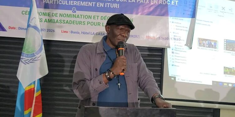 Ituri : Max Nissan Amande annonce la construction du port de Kasenyi, l&rsquo;asphaltage de la route Bunia–Kasenyi et plaide pour la paix