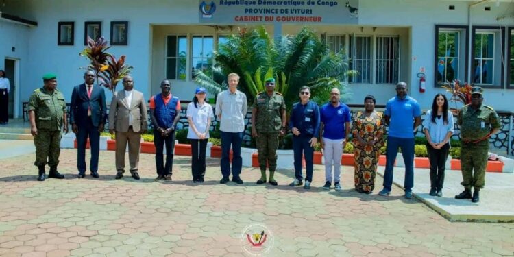 Ituri : le PAM réaffirme son engagement aux côtés du gouverneur militaire dans la lutte contre Ebola