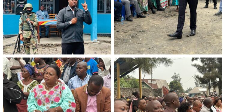 Goma: Le maire Désiré Ngabo Kisuba lance sa tournée officielle dans les quartiers par Ndosho