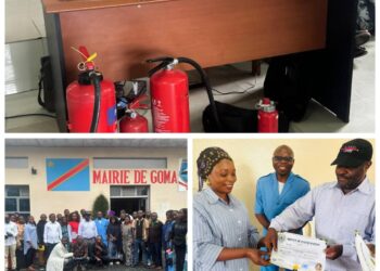 Goma: Les dépositaires du carburant formés à la prévention et gestion des risques d’incendies(Mairie)