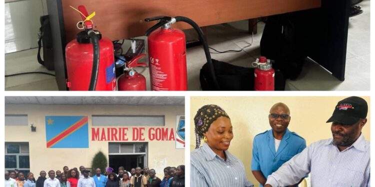 Goma: Les dépositaires du carburant formés à la prévention et gestion des risques d’incendies(Mairie)