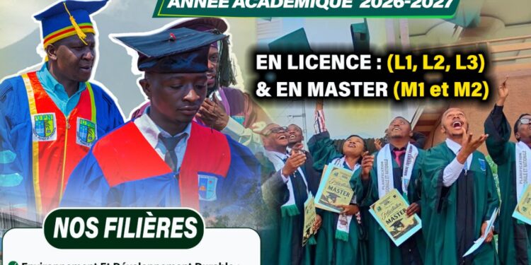 Opportunité unique à Goma : L’ISTDR du Volcan poursuit sa campagne d’inscriptions avec un programme de bourse universitaire