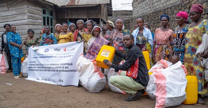 ‎Nyiragongo : Le PACOFEDI et le FFC volent au secours des ménages vulnérables de Munigi avec un appui en AME‎‎