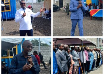 Goma: le pavage des routes, le reboisement, l&rsquo;alcoolisme des jeunes et le refus des billets déchirés au cœur des échanges du maire avec la population de Kyeshero 2