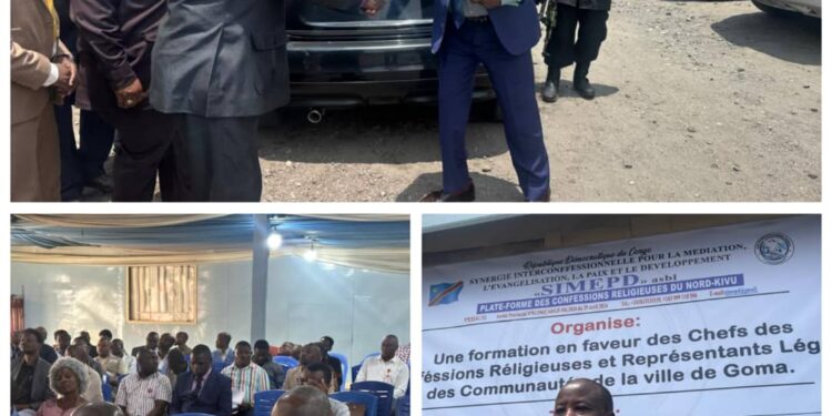 Goma: La résolution pacifique des conflits en milieux religieux thème de la conférence des leaders spirituels