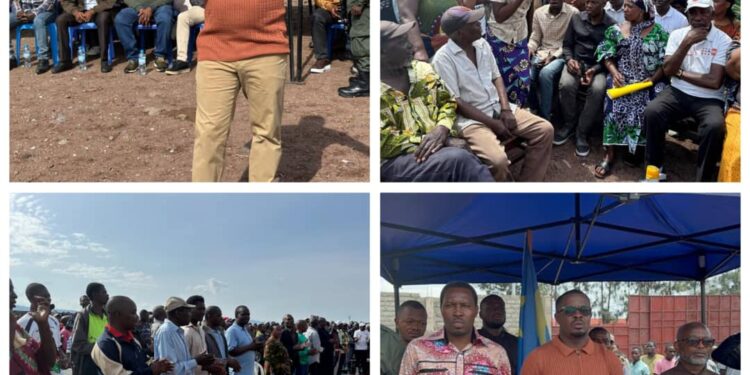 Goma : Meeting à Kahembe, le Maire exige la baisse des prix des produits vivriers