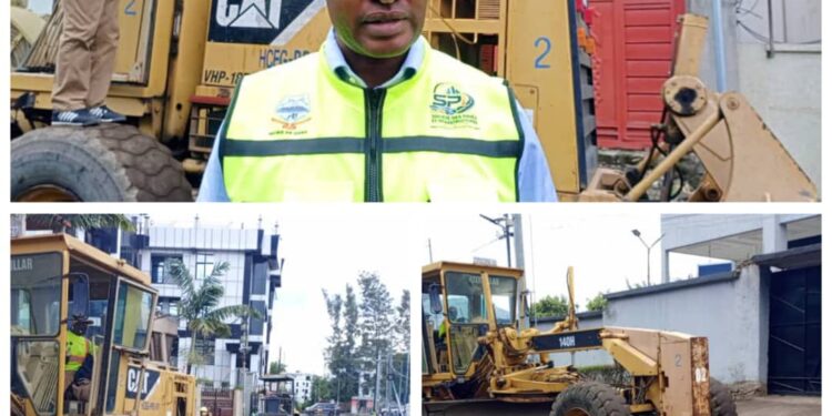 Goma : La modernisation du quartier Les Volcans s&rsquo;accélère grâce aux travaux de pavage de la SPI