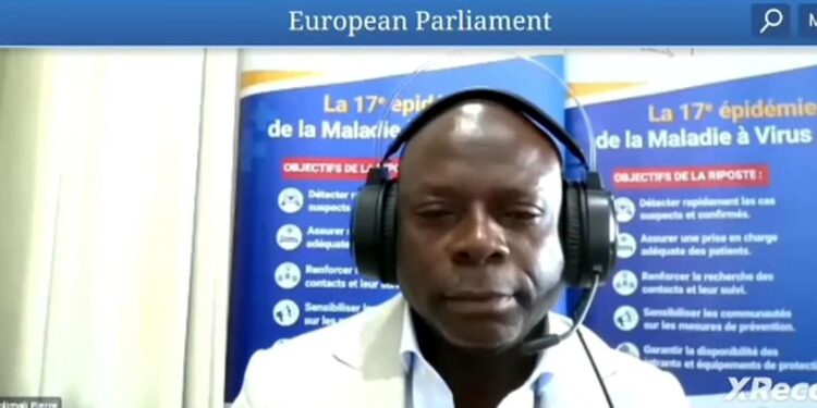 Ebola en RDC : le professeur Pierre Akilimali Zalagile alerte le Parlement européen sur les défis de la riposte