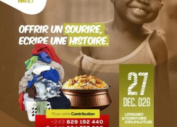 ITURI : « Sourire aux nécessiteux » annonce sa 8ᵉ édition à Lengabo, une première dans la province