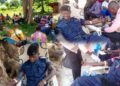 ‎Santé : La PNC Sud-Ubangi se mobilise pour le don de sang face aux défis sanitaires et à la menace d&rsquo;Ebola‎